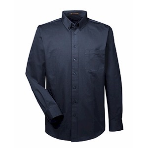 Harriton Tall 100% Cotton LS Twill Shirt w Teflon